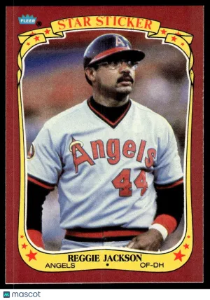 1986 Baseball Reggie Jackson #65