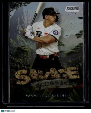 2025 Topps Stadium Club Savage Sluggers Wyatt Langford #SS-2