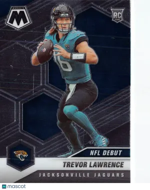 2021 Panini Mosaic Football Trevor Lawrence Rookie RC #241 Jacksonville Jaguars