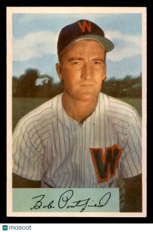 1954 Bowman Bob Porterfield #24