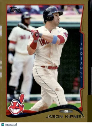 2014 Topps Jason Kipnis #235 Gold 0822/2014