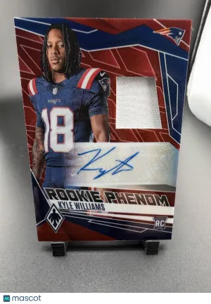2025 Panini Phoenix Kyle Williams #RPJ-KWS /99 Autograph RC Memorabilia