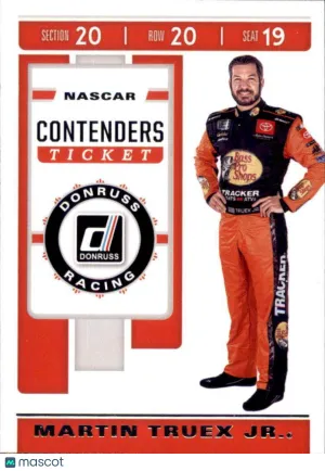 Near Mint Panini Donruss Contenders Ticket #C1 Joe Gibbs Racing Racing Card