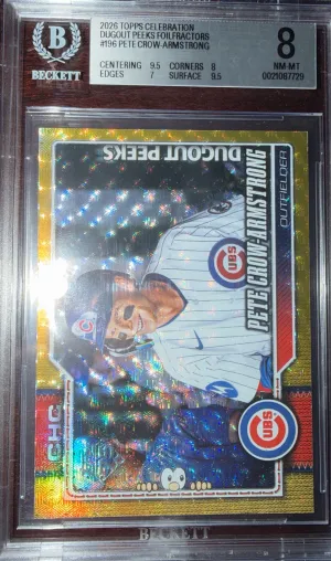 Dugout Peeks Foil Refractor