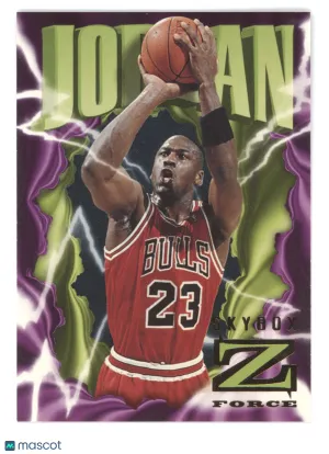 1996 SkyBox Z-Force Michael Jordan #11 front