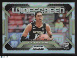 2024 Panini Prizm Draft Picks Cody Williams #10 Widescreen Prizms Silver