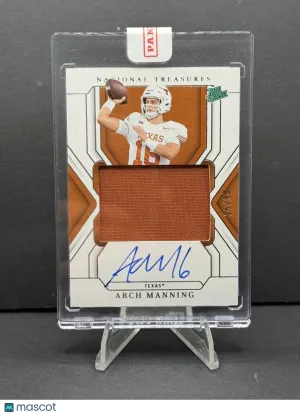 2025 Panini National Treasures Collegiate Arch Manning #82 25/99 Memorabilia