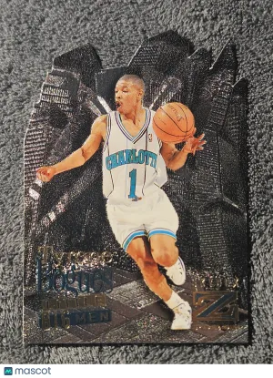 1996 SkyBox Z-Force Big Men on Court #3 Muggsy Bogues Tyrone Bogues front