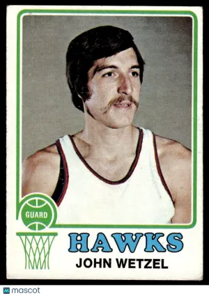 1973 Basketball John Wetzel #72