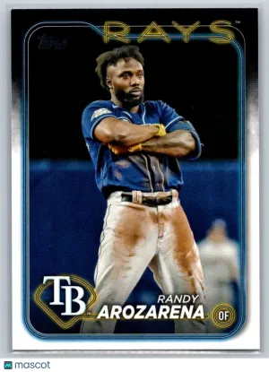 2024 Topps 284 Randy Arozarena Tampa Bay Rays