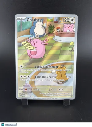 2024 Twilight Masquerade Chansey Holo Secret Rare #187/167