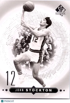 2014 Upper Deck SP Authentic #27 John Stockton Gonzaga Bulldogs Basketball Card