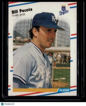 1988 Fleer Bill Pecota #264
