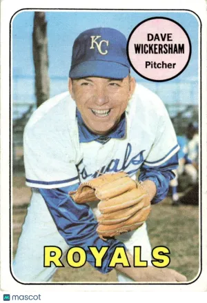 1969 Baseball Card Dave Wickersham #647