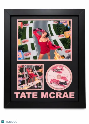 Tate McRae Signed Framed Vinyl I Used to Think I Could Fly PSA Autographed 16x20