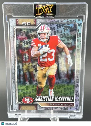 2026 Topps Flagship Christian McCaffrey Logofractor SP San Francisco 49ers