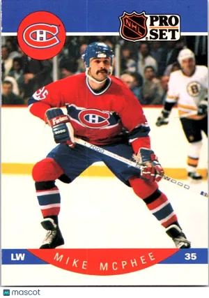 1989 Pro Set Mike McPhee #155