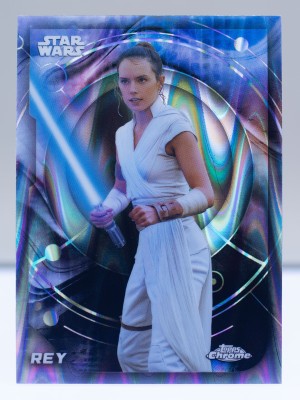 2026 Topps Chrome Star Wars #31 Rey "Reywave"