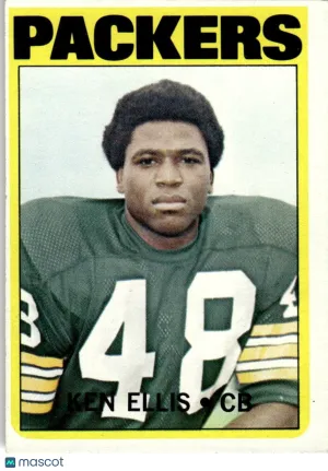 1972 Football Card Ken Ellis #12