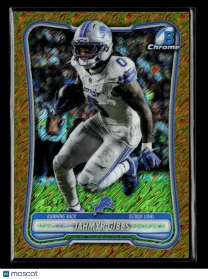 2025 Topps Bowman Chrome University Jahmyr Gibbs #BCV-30