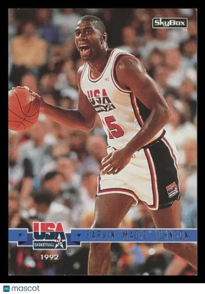 Earvin Magic Johnson 1994 SkyBox USA Basketball #87 Olympics USA Basketball USA