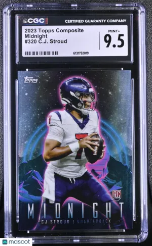 2023 Topps Composite C.J. Stroud Rookie Midnight #320 CGC 9.5 Houston Texans