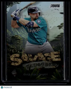 2025 Topps Stadium Club Savage Sluggers Cal Raleigh #SS-18