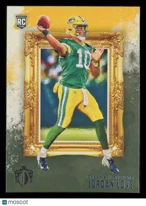 Jordan Love 2020 Panini Chronicles Gridiron Kings RC #GK-4 Green Bay Packers