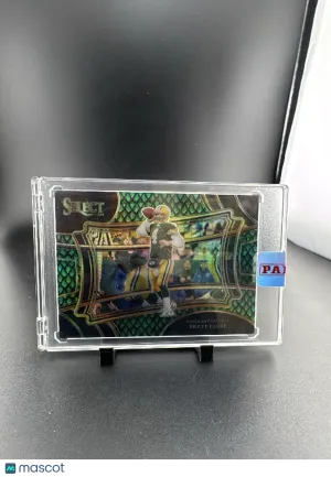 2023 Panini Select Football Brett Favre #335 Green Snakeskin Prizm /70