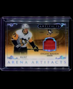 2023-24 Upper Deck Artifacts #AA-EM Evgeni Malkin Arena Artifacts /67