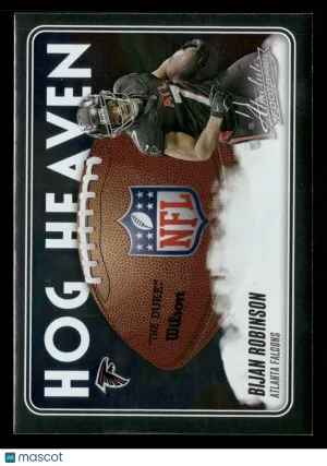 2025 Panini Absolute Football Hog Heaven Bijan Robinson #HH-BRN