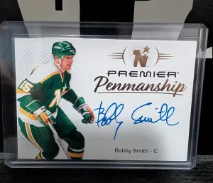 2025-26 Premier Bobby Smith Penmanship Auto