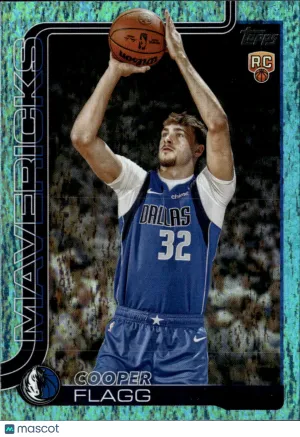 Cooper Flagg 2025 Topps RC Dallas Mavericks