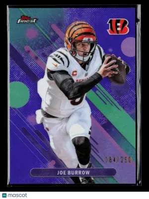 2025 Topps Finest Joe Burrow #51 Purple 184/250