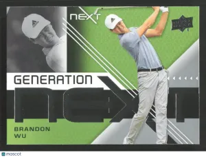 2024 Upper Deck Brandon Wu #GN-7 Generation Next
