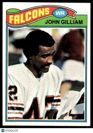 1977 Football Card John Gilliam #418