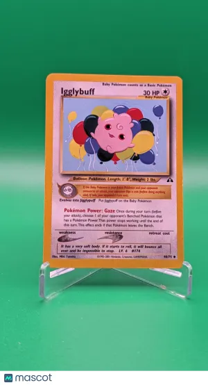 2001 Neo Discovery Igglybuff Uncommon #40/75