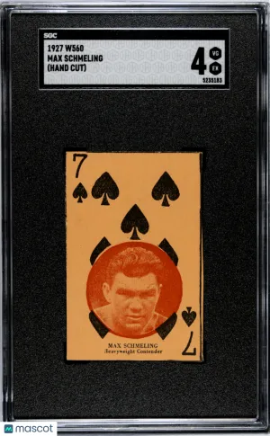 1927 W560 (W560) Max Schmeling SGC 4