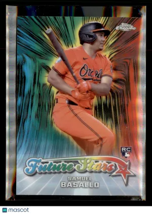 2026 Topps Chrome Samuel Basallo #FS-4 Future Stars