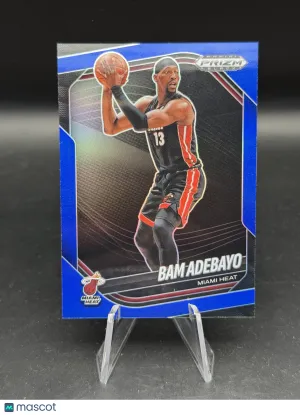 Bam Adebayo 2025 Panini Prizm Black #50 Blue 039/199 - Miami Heat