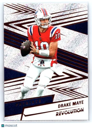 2025 Panini Revolution Drake Maye #48 New England Patriots