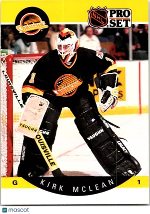 1989 Pro Set Kirk McLean #302