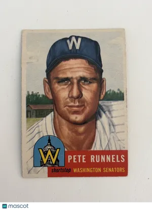1953 Topps Pete Runnels #219 Nicely Centered EX+