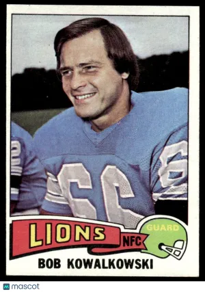 1975 Football Bob Kowalkowski #304