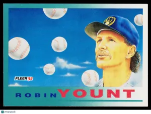 1992 Fleer Robin Yount #708