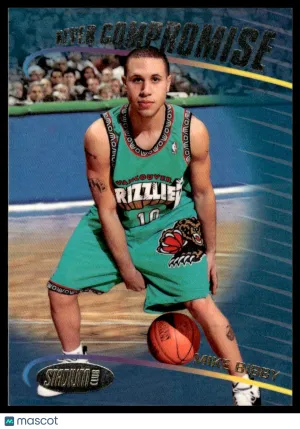 1999 Topps Stadium Club Never Compromise Mike Bibby Basketball Card NC12 Grizzlies Excellent
