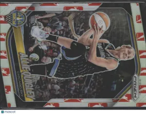 Allie Quigley 2025 Prizm WNBA #80 WNBA Logo DSG Exclusive - Chicago Sky
