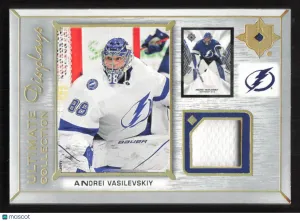 2021-22 Upper Deck Ultimate Collection Andrei Vasilevskiy #UD-AV Ultimate Display Jersey MEM