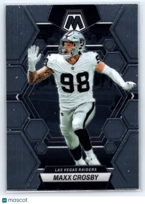 2023 Panini Mosaic Maxx Crosby #123 Las Vegas Raiders