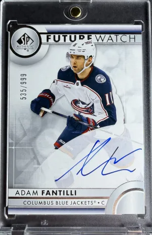 Adam Fantilli 2023-24 SP Authentic Future Watch Auto /999 #106